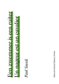 Un nageur est un cavalier