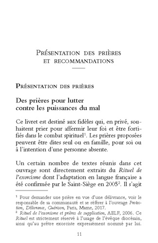 Délivre-nous du mal. Prières de supplication pour lutter contre les puissances des ténèbres