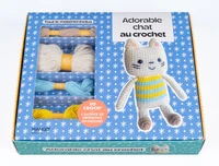 Adorable chat au crochet