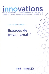 Dimitri Uzunidis - Innovations N° 61/2020/1 : Espaces de travail créatif.