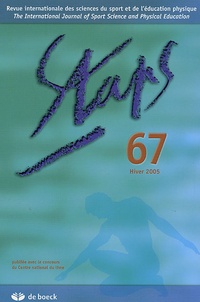 Christelle Marsault et Jean-Michel Peter - Staps N° 67, Hiver 2005 : .