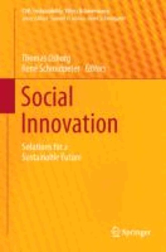Social Innovation - Solutions for a Sustainable Future.