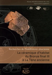 La céramique d'habitat du Bronze final III à La Tène ancienne