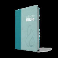  Société biblique de Genève - Bible compacte Segond NEG Vivella bleu ciel / bleu lagon.