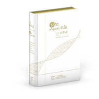  Société biblique de Genève - La Bible Segond 21 avec notes d'étude Vie nouvelle - Couverture souple, toile blanche, tranches dorées.