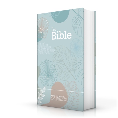La Bible Segond 21 compacte avec notes standard. Couverture rigide, toilée matelassée, vert d'eau