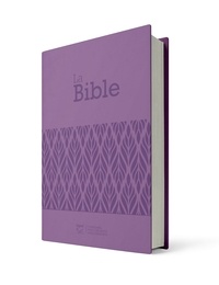  Société biblique de Genève - La Bible Segond 21 - Couverture Vivella rose-mauve.