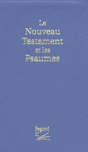  Société biblique de Genève - Le Nouveau Testament et les Psaumes - Couverture bleu.