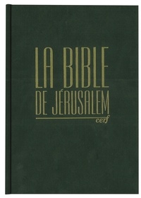  Société biblique française - La Bible de Jérusalem - Compacte reliée verte.
