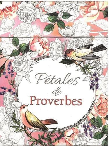  Société biblique française - Pétales de proverbe - 44 cartes à colorier.