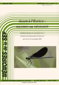 Colloque "Aller à l'espèce : illusion ou nécessité"
