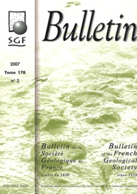 Michel Fauré - Bulletin de la Société Géologique de France Tome 178 N° 2/2007 : .