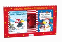 Sockes Weihnachtsbäckerei - Backbüchlein + Ausstechform.