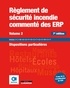  SOCOTEC - Règlement de sécurité incendie commenté des ERP volume 2 - Dispositions particulières.