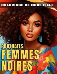 Story Color - 100 portraits de femmes africaines - Coloriage de mode fille.