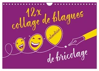 12 x collage de blagues - calendrier de bricolage (Calendrier mural 2026 DIN A4 vertical), CALVENDO calendrier mensuel