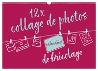12 x collage de photos - calendrier de bricolage (Calendrier mural 2026 DIN A3 vertical), CALVENDO calendrier mensuel