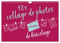12 x collage de photos - calendrier de bricolage (Calendrier mural 2026 DIN A4 vertical), CALVENDO calendrier mensuel