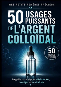 50 usages puissants de l'argent colloïdal 50 Fiches détaillées