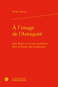 A l'image de l'Antiquité