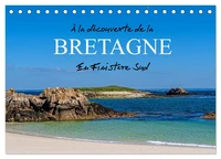 À la découverte de la Bretagne - En Finistère Sud (Calendrier de bureau 2026 DIN A5 vertical), CALVENDO calendrier mensuel