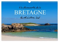 À la découverte de la Bretagne - En Finistère Sud (Calendrier mural 2026 DIN A3 vertical), CALVENDO calendrier mensuel
