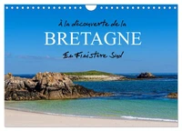 À la découverte de la Bretagne - En Finistère Sud (Calendrier mural 2026 DIN A4 vertical), CALVENDO calendrier mensuel