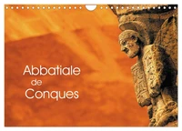 Abbatiale de Conques (Calendrier mural 2026 DIN A4 vertical), CALVENDO calendrier mensuel