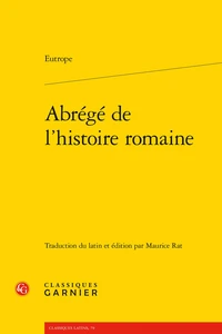 Abrégé de l'histoire romaine