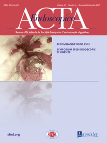  Anonyme - Acta Endoscopica N° 6 Volume 47 : .