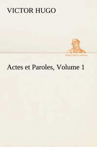 Actes et paroles