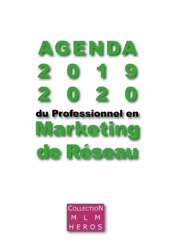 Alexandre Cauchois et Fabien Msica - Agenda 2019 2020 du Professionnel en Marketing du Réseau - Le premier agenda dédié aux VDI.