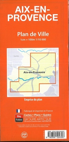 Aix-en-Provence. 1/10 000  Edition 2019