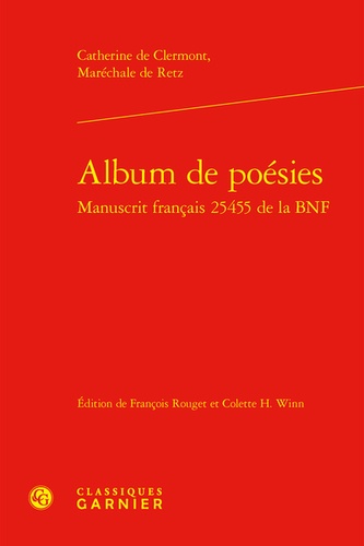 Album de poésies. Manuscrit français 25455 de la BnF