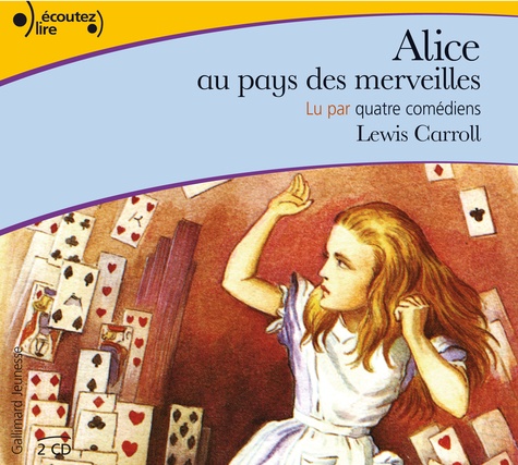 Alice au pays des merveilles  avec 2 CD audio