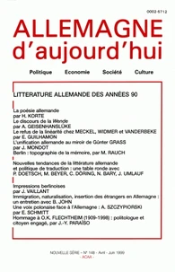 Littérature allemande des années 90