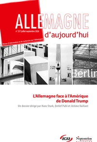 Allemagne d'aujourd'hui N° 257, juillet-septembre 2026