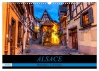 Elena Duvernay - CALVENDO Places  : Alsace, magnifiques colombages (Calendrier mural 2024 DIN A3 vertical), CALVENDO calendrier mensuel - Magnifiques maisons traditionnelles à colombages d'Alsace.