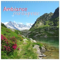 Ambiance montagneuse (Calendrier mural carré 2026 30x30 cm) Calendrier double avec une page pour vos prises de notes