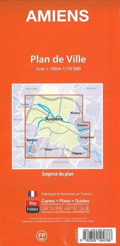 Amiens. 1/10 000  Edition 2019