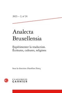 Expérimenter la traduction
