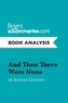 Summaries Bright - BrightSummaries.com  : And Then There Were None by Agatha Christie (Book Analysis) - Complete Summary and Book Analysis.