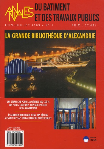 François Buyle-Bodin - Annales du bâtiment et des travaux publics N° 1, Juin-Juillet 2 : .