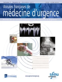 Annales françaises de médecine d'urgence N° 6 volume 7