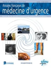 Annales françaises de médecine d'urgence Volume 9 N° 2, mars 2019