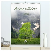 Arbres solitaires (Calendrier mural haut de gamme 2027 DIN A2 horizontal), CALVENDO calendrier mensuel