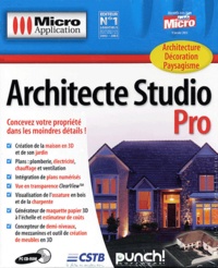  Editions Micro Application - Architecte Studio Pro - CD-ROM.