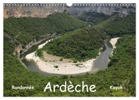 Ardèche - Randonnée & Kayak (Calendrier mural 2026 DIN A3 vertical), CALVENDO calendrier mensuel