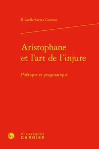 Aristophane et l'art de l'injure