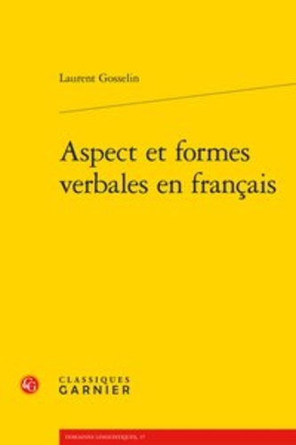 Aspect et formes verbales en français